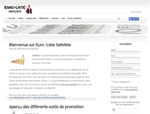 Tablet Screenshot of euro-liste.net